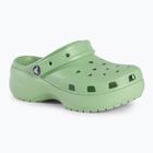Дамски джапанки Crocs Classic Platform Clog fair green