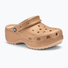 Дамски джапанки Crocs Classic Platform Glitter shitake
