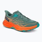 Мъжки обувки за бягане HOKA Speedgoat 5 green-orange 1123157-TMOR