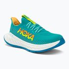 Дамски обувки за бягане HOKA Carbon X 3 blue-yellow 1123193-CEPR