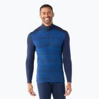 Мъжка термоактивна блуза Smartwool Merino 250 Baselayer 1/4 Zip Boxed deep navy color shift