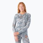 Дамска термоактивна блуза Smartwool Merino 250 Baselayer Crew Boxed winter sky floral