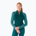 Дамска термоактивна блуза Smartwool Classic Thermal Merino Baselayer 1/4 Zip Boxed emerald