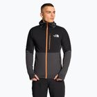 Мъжко хибридно яке The North Face Dawn Turn Hybrid Ventrix Hoodie asphalt grey/black/orange