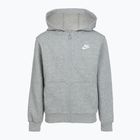 Детски суитшърт Nike Sportswear Club Fleece dark grey heather/base grey/white