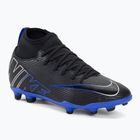 Детски футболни обувки Nike JR Mercurial Superfly 9 Club FG/MG black/chrome/hyper real