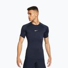 Мъжка тренировъчна тениска Nike Pro Dri-Fit Tight SS Fitness obsidian/white