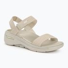 Дамски сандали SKECHERS Go Walk Arch Fit Polished beige