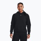Дамски суичър Under Armour Rival Fleece Hoodie черно/бяло