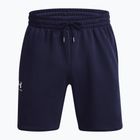 Мъжки шорти Under Armour Icon Fleece midnight navy/white