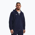 Мъжки суитшърт за тренировка Under Armour Rival Fleece FZ midnight navy/white