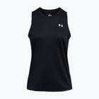 Дамска тренировъчна тениска Under Armour Tech Tank Solid black/white