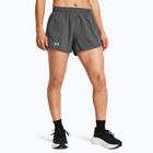 Дамски къси панталони за бягане Under Armour Fly By 3" castlerock/castlerock/reflective