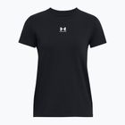 Дамска тениска Under Armour Rival Core hydro black/white