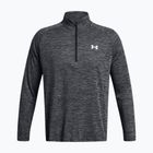 Мъжки суитшърт Under Armour Tech Textured 1/2 Zip LS black/white