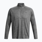 Мъжки суитшърт Under Armour Tech Textured 1/2 Zip LS castlerock/black