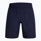 Мъжки тренировъчни шорти Under Armour Tech Woven Wordmark midnight navy/white