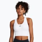 Under Armour тренировъчен сутиен Vanish Seamless Mid Брандиран бял / черен