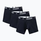 Мъжки боксерки Jordan JHM Flight Cotton Core 3 чифта black
