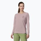 Дамска блуза с дълъг ръкав Patagonia Cap Cool Daily Graphic Shirt - Lands clean climb bloom/echo purple
