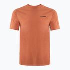 Мъжка тениска Patagonia P-6 Logo Responsibili-Tee trekking shirt redtall rust