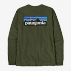 Мъжка блуза с дълъг ръкав Patagonia P-6 Logo Responsibili torrey pine grey