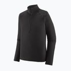 Мъжки термоактивен суитшърт Patagonia Capilene Termal Weight Zip Neck black