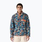 Мъжки потник Patagonia LW Synch Snap-T P/O swallowtail geo/still blue trekking