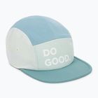Бейзболна шапка Cotopaxi Do Good 5-Panel от пяна/синя трева
