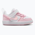 Детски обувки Nike Court Borough Low Recraft white/pink foam