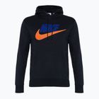 Мъжки суитшърт Nike Club Fleece Hoodie black/safety orange