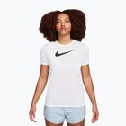 Дамска тениска за тренировки Nike Dri-Fit в бяло/черно