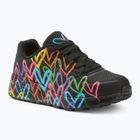 Детски обувки SKECHERS JGoldcrown Uno Lite Spread The Love black/multicolor