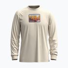 Мъжка блуза с дълъг ръкав Smartwool Longsleeve Gondola Ride Graphic almond