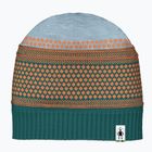 Зимна шапка Smartwool Popcorn Cable Reversible emerald green