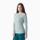 Дамска термо блуза с дълъг ръкав Smartwool Classic Thermal Merino Base Layer Crew Boxed arctic green