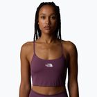 Сутиен за тренировка The North Face Flex midnight mauve