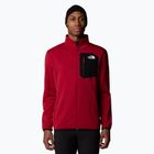 Мъжки суитшърт The North Face Crest FZ garnet red/black