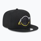 New Era Split Logo 9Fifty Los Angeles Lakers шапка черна