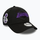 Мъжка бейзболна шапка New Era Side Patch 9Forty Los Angeles Lakers black