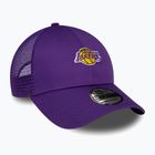 Мъжка бейзболна шапка New Era Home Field 9Forty Trucker Los Angeles Lakers purple