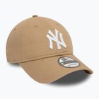 New Era League Essential 9Twenty New York Yankees бейзболна шапка светло бежова