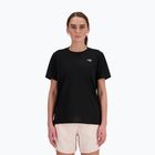 Дамска тениска за бягане New Balance Essentials SS черна