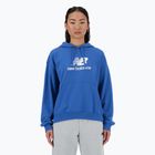 New Balance French Terry Stacked Logo Hoodie за жени blueagat