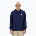 Мъжки суитшърт New Balance Small Logo French Terry Hoodie nb navy