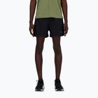 Мъжки къси панталони за бягане New Balance Sport Essential с подплата 5" черни