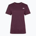 Дамска тениска New Balance Essentials Jersey plum brown