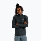 Мъжки суитшърт за бягане New Balance Space Dye 1/4 Zip black