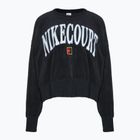 Дамски суитшърт за тенис Nike Court Heritage OOS black / black / flat pewter / white