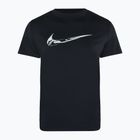 Дамска тениска за бягане Nike One Dri-Fit black/white